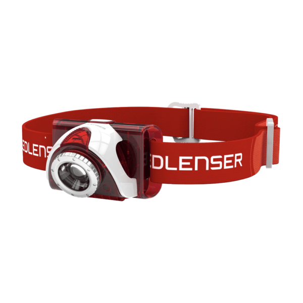 Linterna frontal LEDLENSER SEO5 Rojo